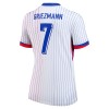 Camisola França Griezmann 7 Mulher Equipamento 2ª Euro 2024